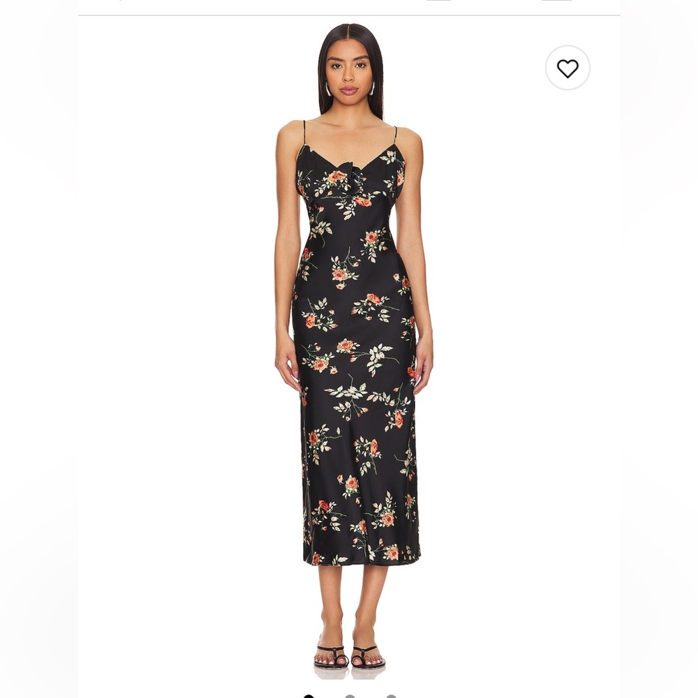 Bardot Andy Slip Dress in Black Floral